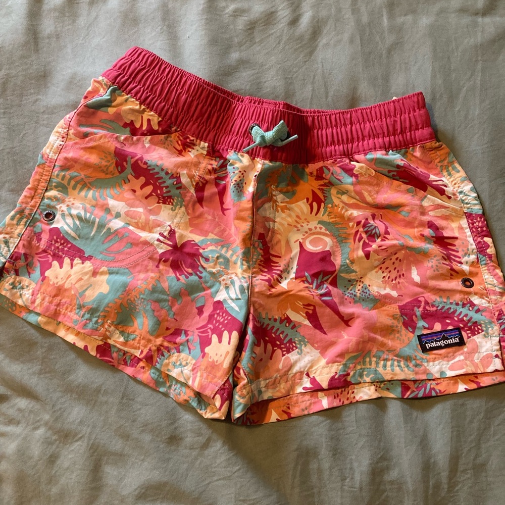 Patagonia Girls board shorts
